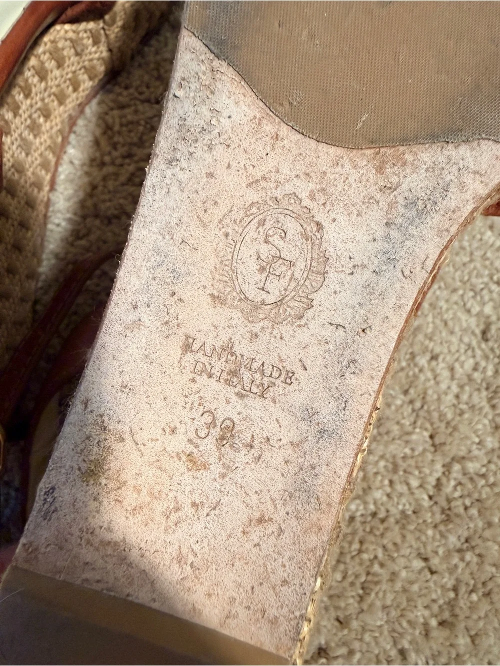 Sarah Flint Mirjana Wedge 50 Size 39